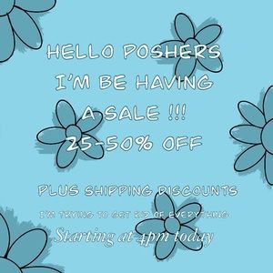 SALE EVERYTHING MUST GO!!!